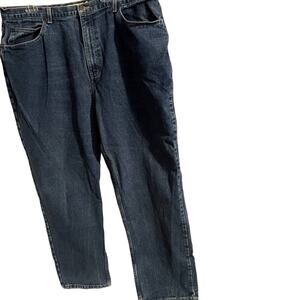 St John's Bay 24W Blue Jeans Relaxed Fit 42 x 31 Heavy denim